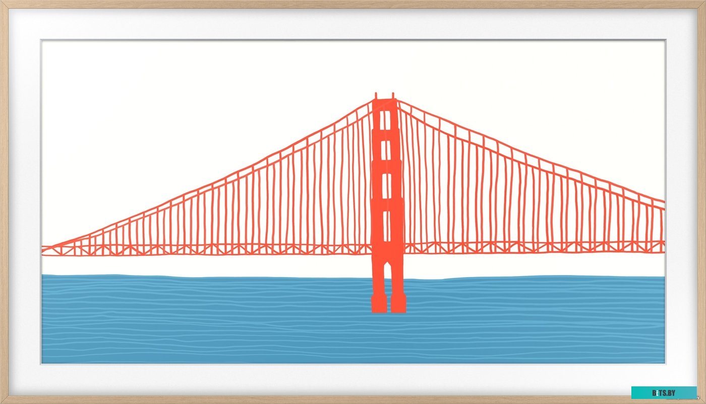 VG-SCFA75TKBRU Рамка Samsung The Frame 75" VG-SCFA75TKB (древесный)