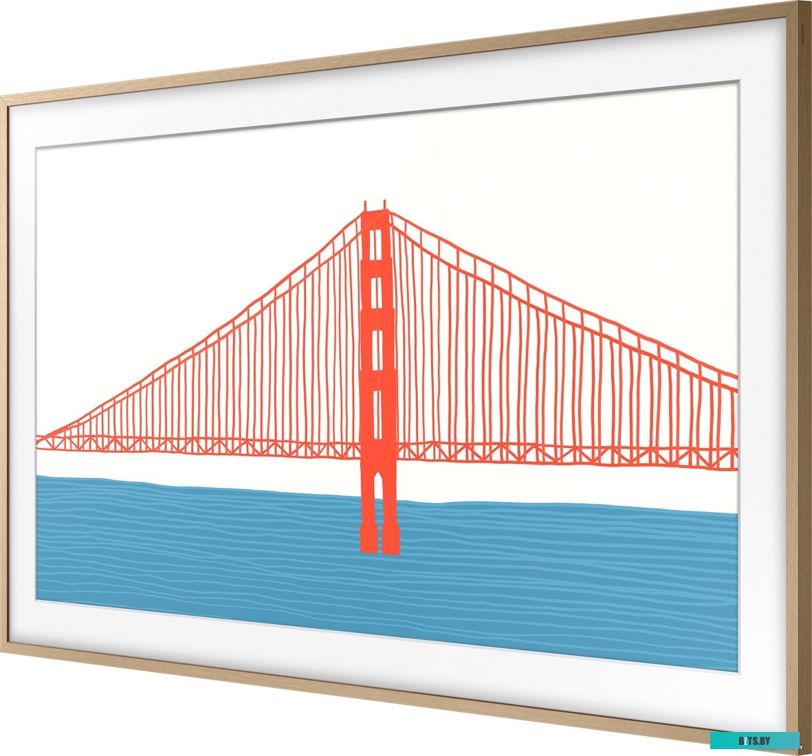 VG-SCFA75TKBRU Рамка Samsung The Frame 75" VG-SCFA75TKB (древесный)