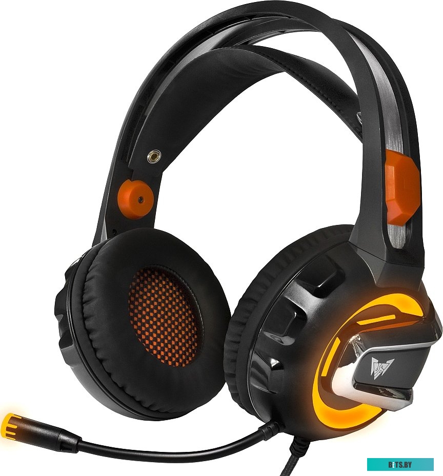 Наушники игровые Crown CMGH-3003 Black&orange