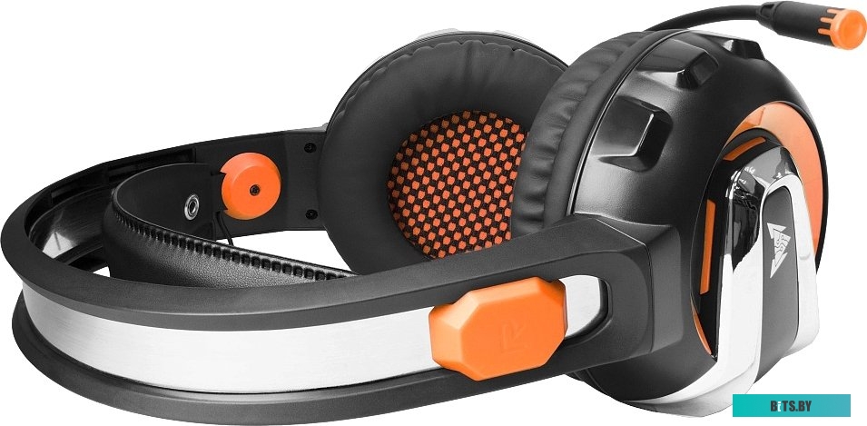 Наушники игровые Crown CMGH-3003 Black&orange