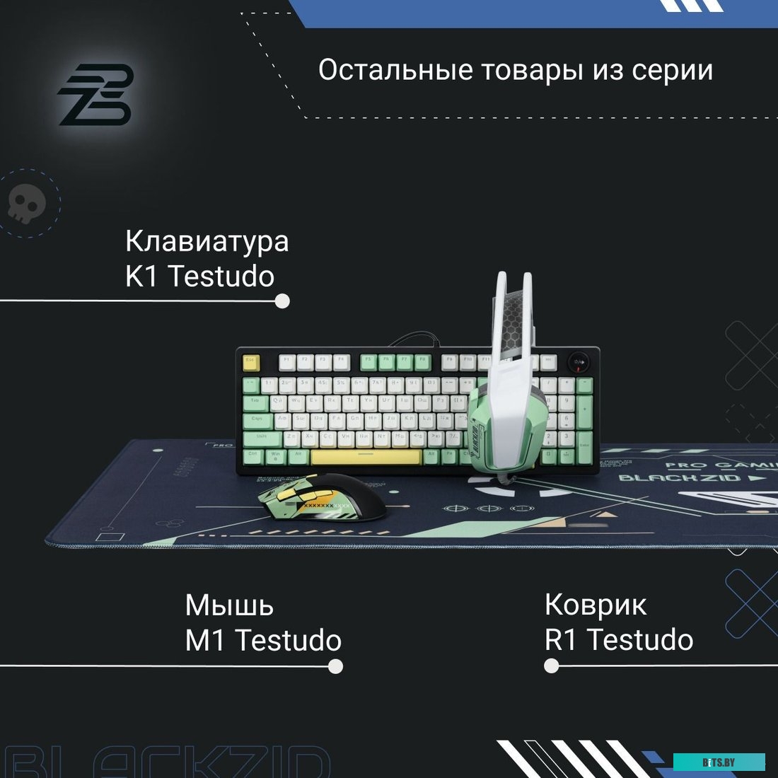 Игровые наушники Blackzid H1 Testudo (BLZ-H1TESTU)