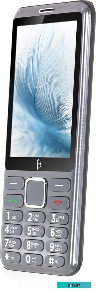 Мобильный телефон F+ S350 (светло-серый)
