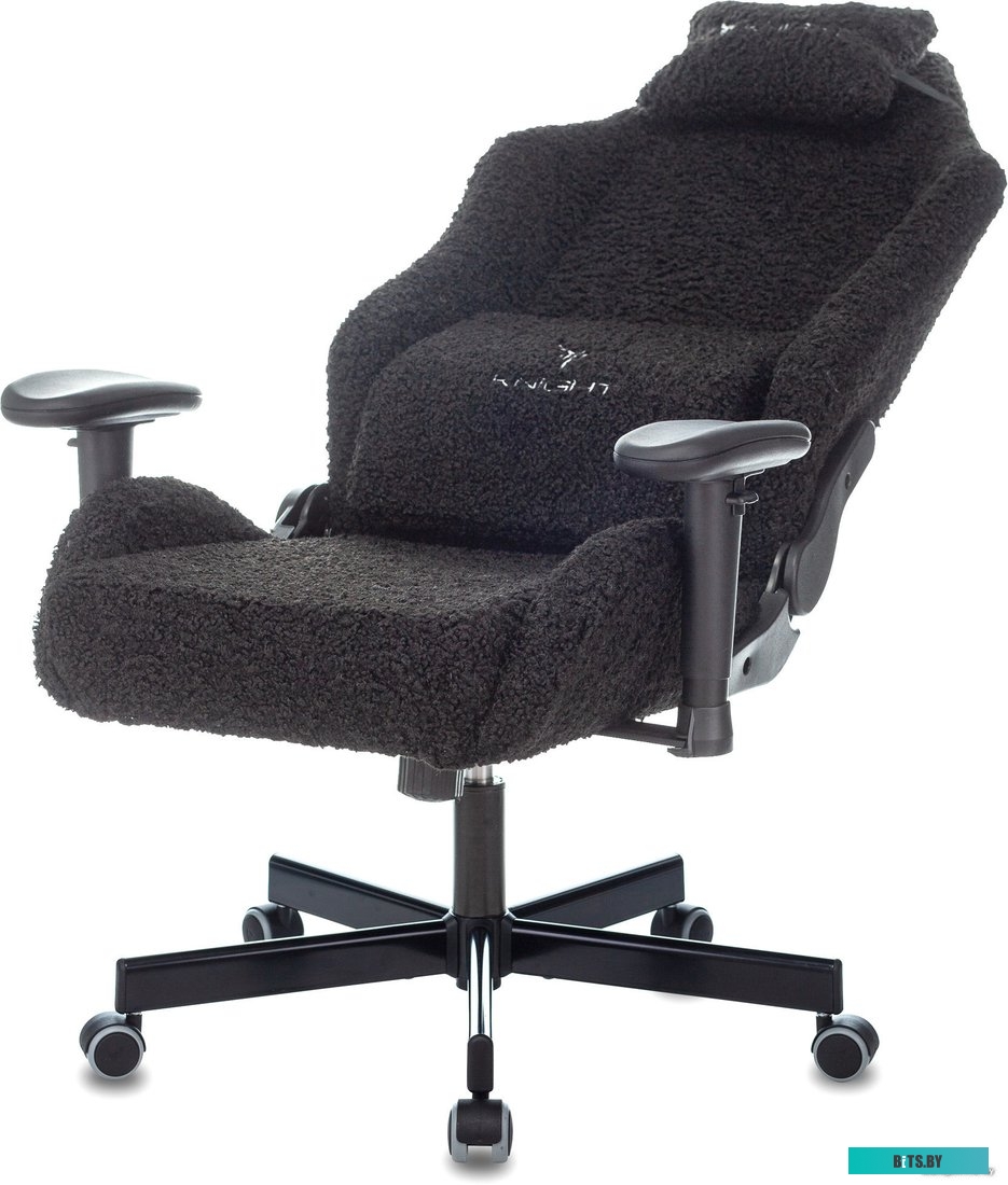 Офисное кресло (Стул) Бюрократ T1 (черный) <KNIGHT T1 BLACK>