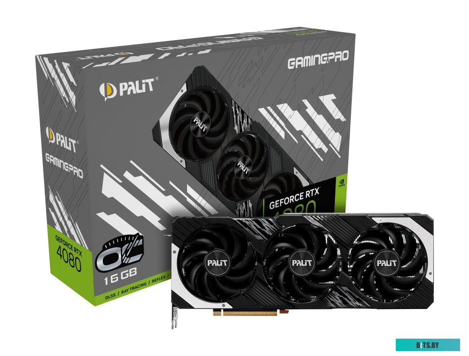Видеокарта Palit GeForce RTX 4080 GamingPro OC NED4080T19T2-1032A