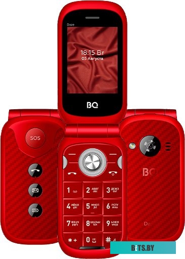 Мобильный телефон BQ-Mobile BQ-2451 Daze (красный)
