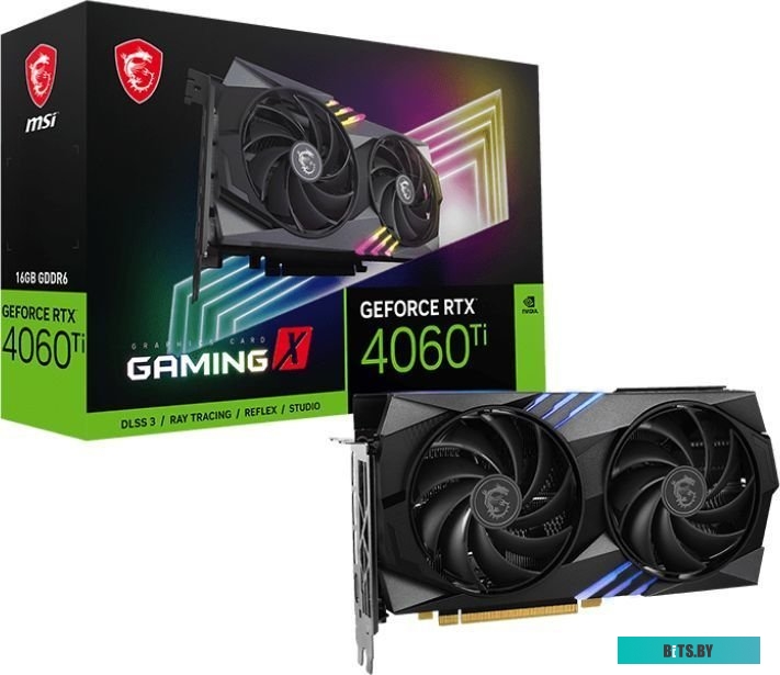 Видеокарта MSI GeForce RTX 4060 Ti Gaming X 16G