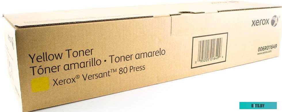Тонер-картридж XEROX черный Versant 80 006R01649