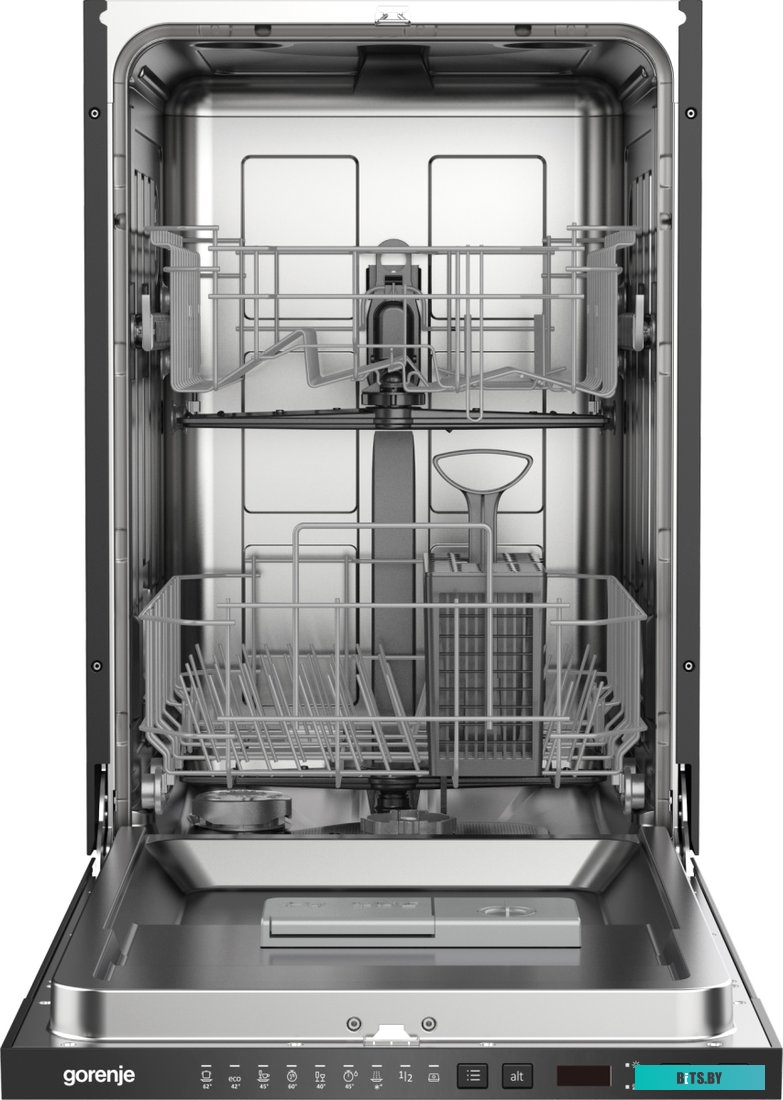 GV52041 Встраиваемая посудомоечная машина Gorenje GV52041,  узкая, ширина 44.8см, полновстраиваемая, загрузка 9 комплектов