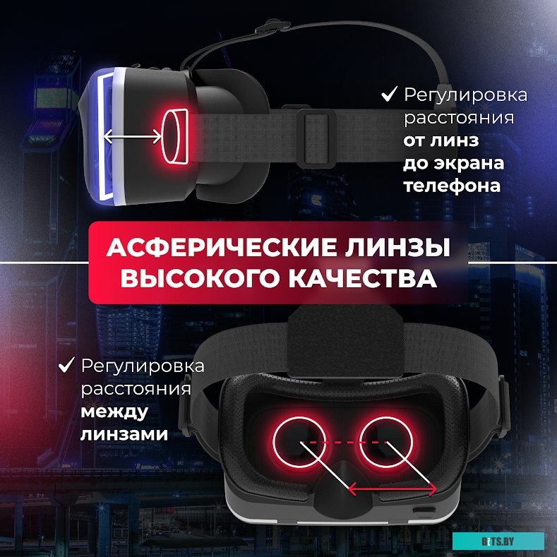 Очки виртуальной реальности Miru VMR700J Gravity Pro