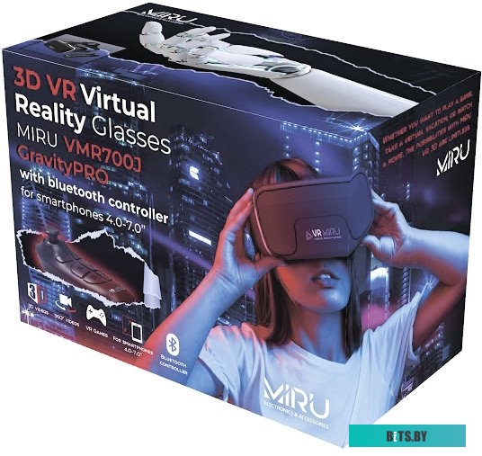 Очки виртуальной реальности Miru VMR700J Gravity Pro