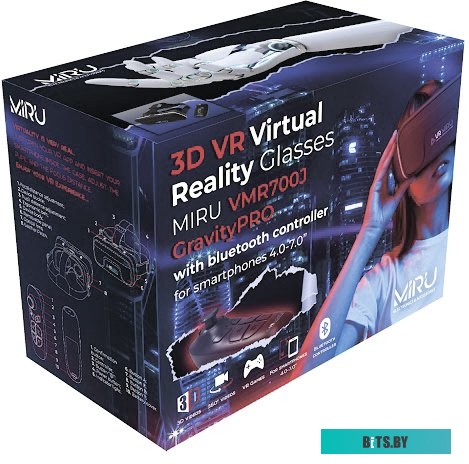 Очки виртуальной реальности Miru VMR700J Gravity Pro