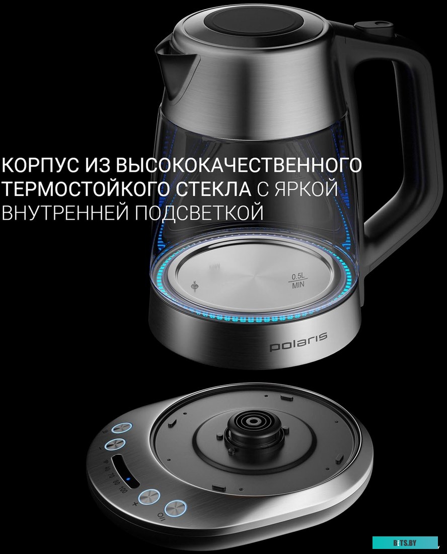 Электрочайник Polaris PWK 1775CGLD