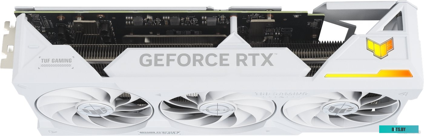 Видеокарта ASUS TUF Gaming GeForce RTX 4070 Ti Super BTF White OC Edition TUF-RTX4070TIS-O16G-BTF-WHITE