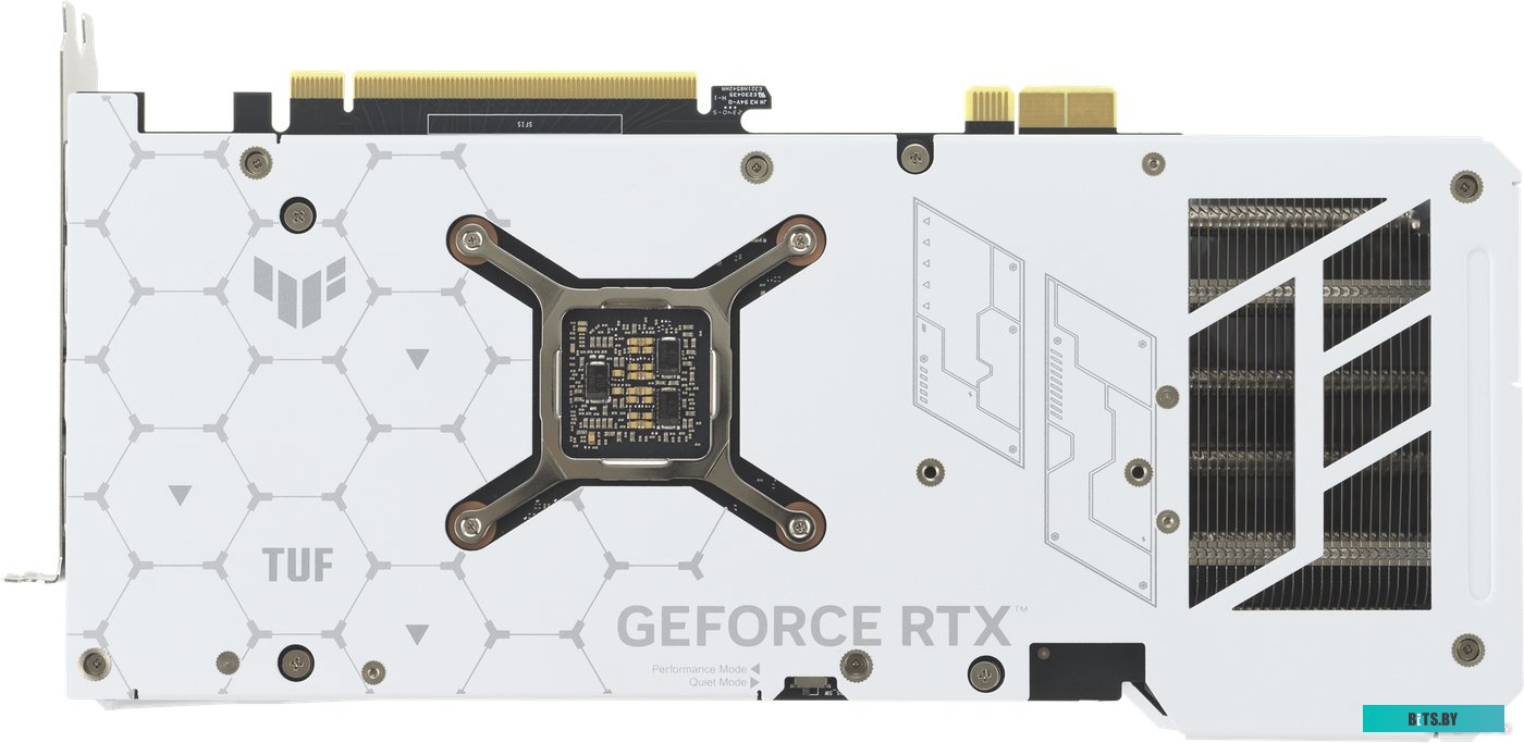 Видеокарта ASUS TUF Gaming GeForce RTX 4070 Ti Super BTF White OC Edition TUF-RTX4070TIS-O16G-BTF-WHITE