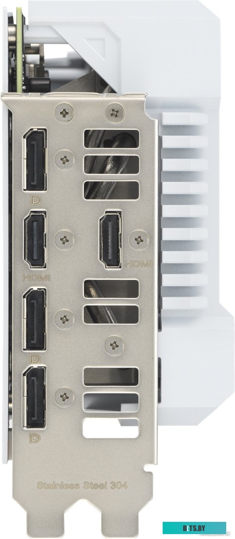 Видеокарта ASUS TUF Gaming GeForce RTX 4070 Ti Super BTF White OC Edition TUF-RTX4070TIS-O16G-BTF-WHITE