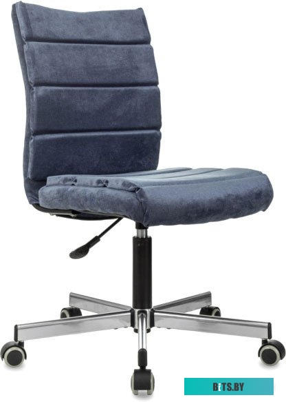 CH-320M/LT27 Кресло Бюрократ CH-320M синий Light-27 крестов. металл