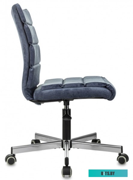 CH-320M/LT27 Кресло Бюрократ CH-320M синий Light-27 крестов. металл