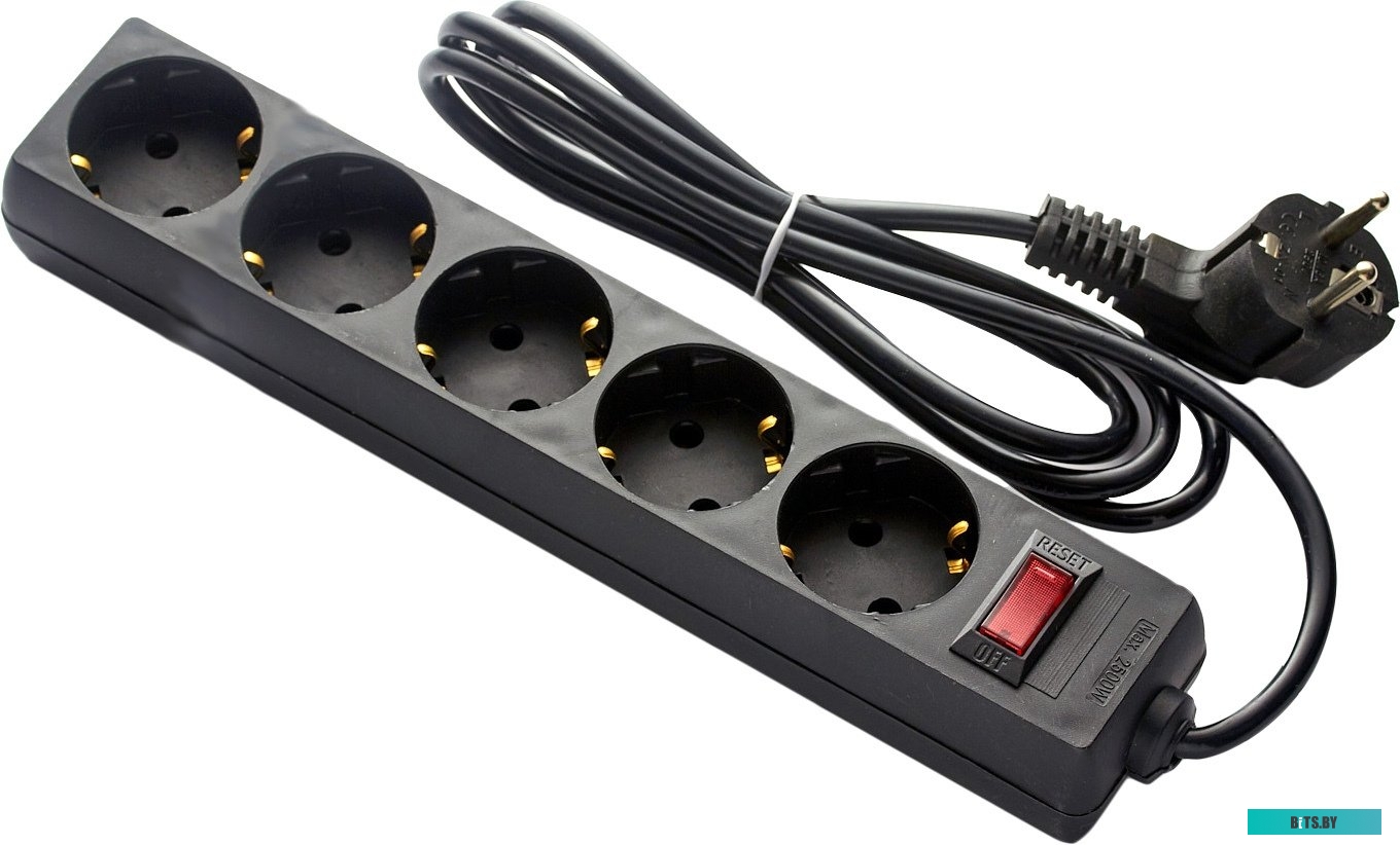 Сетевой фильтр (удлинитель) ExeGate EC-5-5B