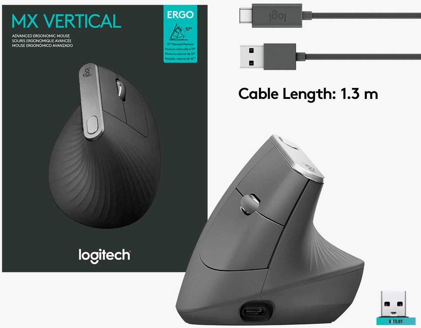 Мышь Logitech MX Vertical