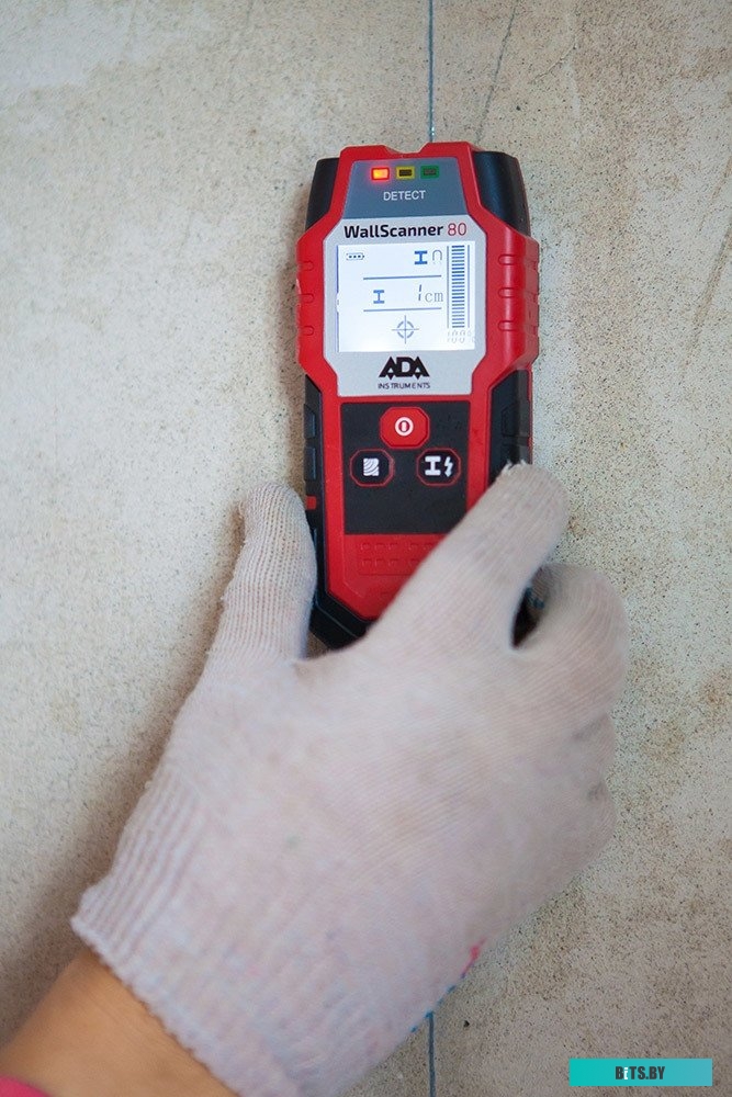 Детектор скрытой проводки ADA Instruments Wall Scanner 80