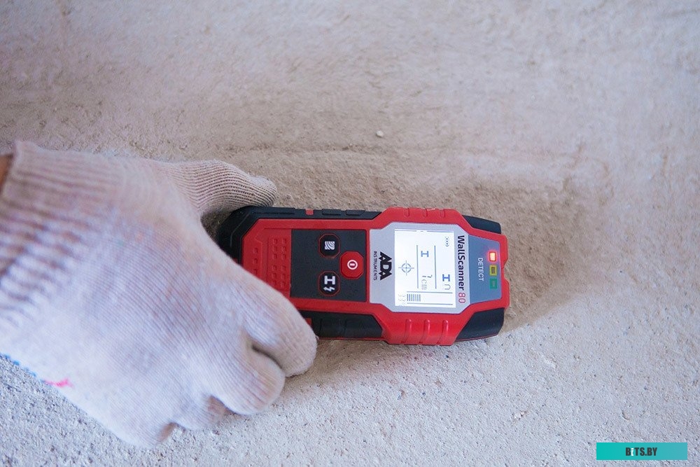 Детектор скрытой проводки ADA Instruments Wall Scanner 80