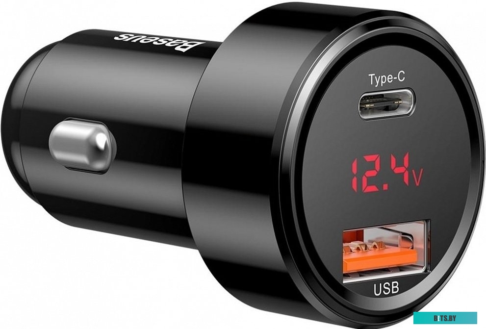 Автомобильное зарядное Baseus CCMLC20C-01
