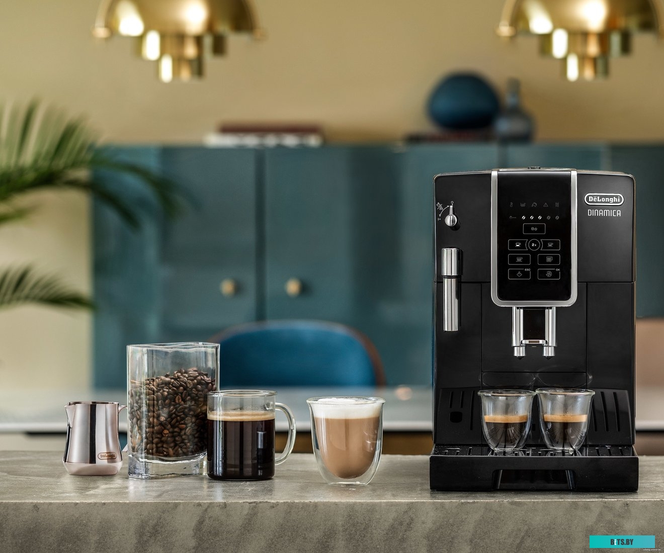 Эспрессо кофемашина DeLonghi Dinamica ECAM 350.15.B