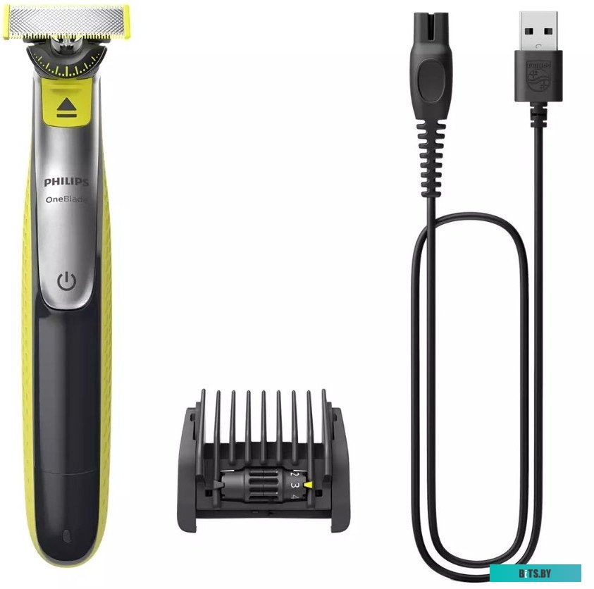 QP2734/20 Триммер Philips OneBlade QP2734/20 черный/лайм (насадок в компл:1шт)