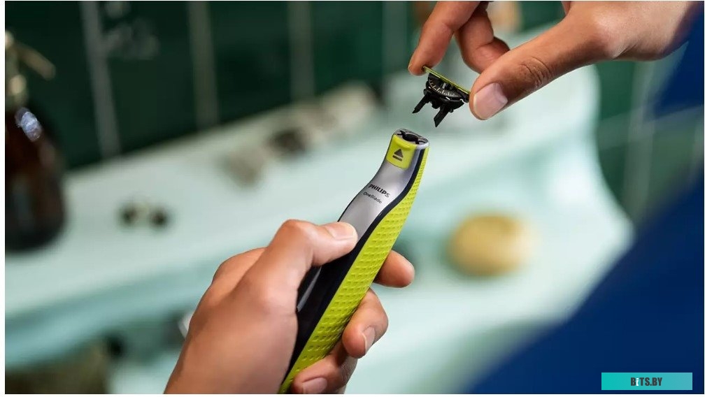 QP2734/20 Триммер Philips OneBlade QP2734/20 черный/лайм (насадок в компл:1шт)