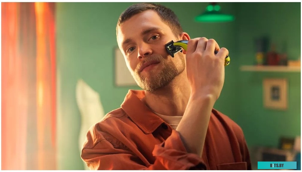 QP2734/20 Триммер Philips OneBlade QP2734/20 черный/лайм (насадок в компл:1шт)