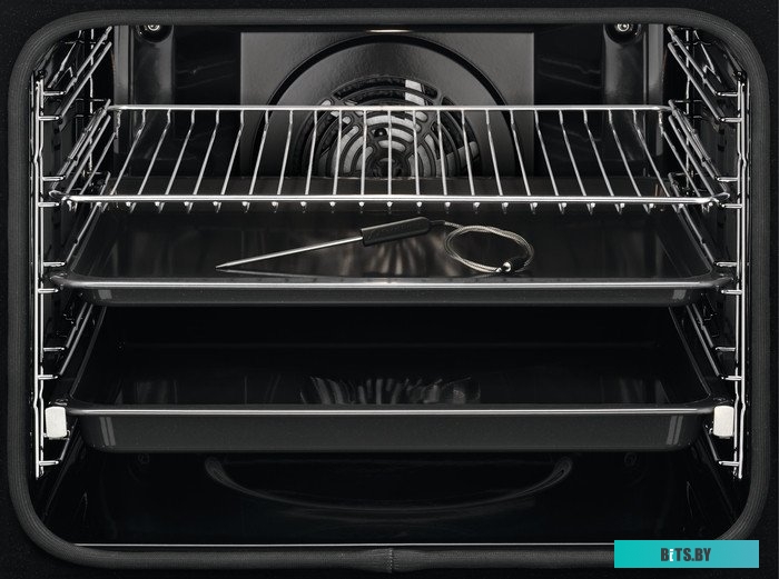 KODDP77WX Встраиваемые электрические духовки ELECTROLUX/ Духовой шкаф с паром SteamBake, 9 режимов, основной цвет - черный, утапливаемые переключатели