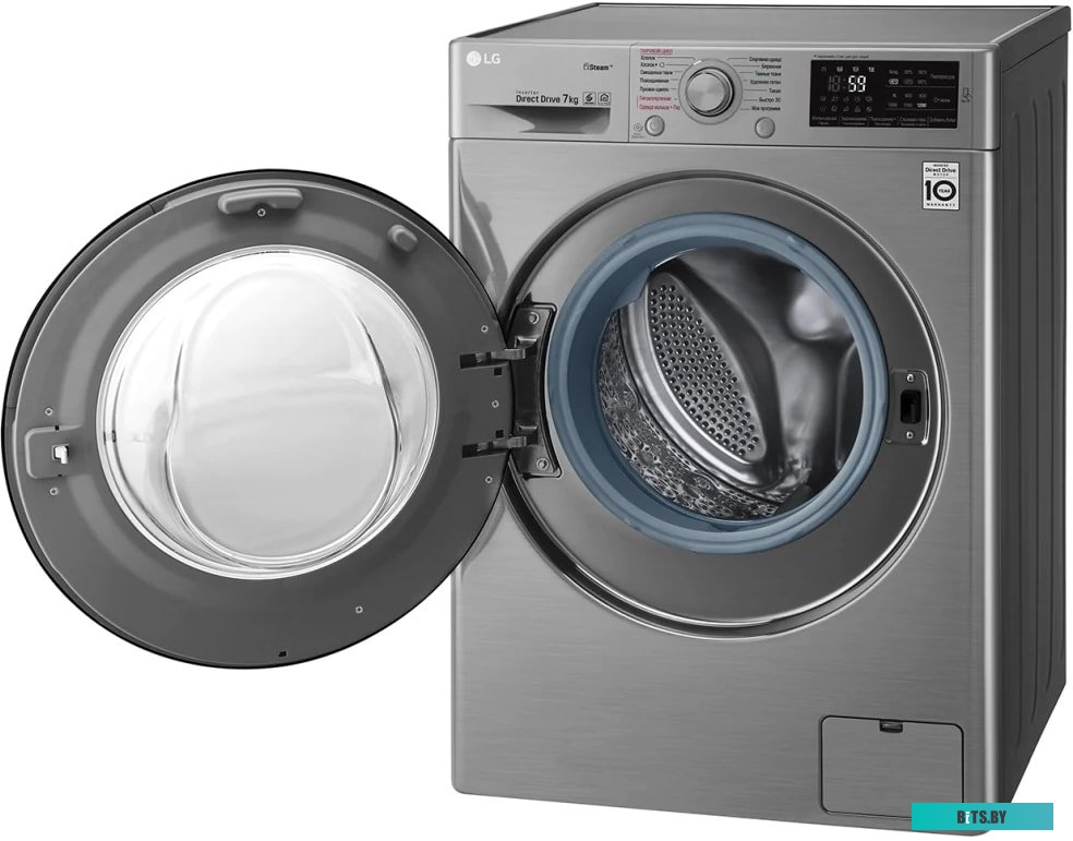 F2J5HS6S Стиральная машина LG F2J5HS6S класс: A загр.фронтальная макс.:7кг серебристый