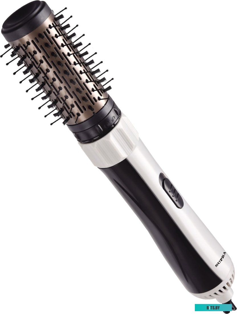 PHS-2024R Фен-щетка Supra PHS-2024R черный/серебристый