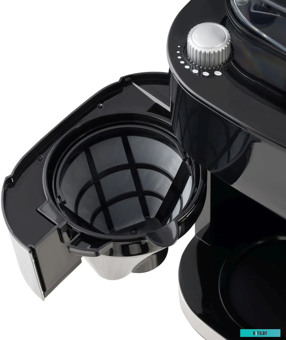 HYD-1216 Кофеварка капельная Hyundai HYD-1216 1050Вт черный/серебристый