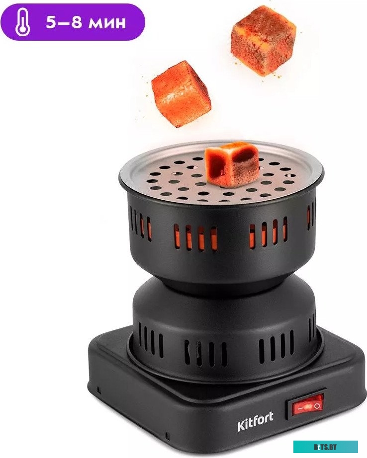 КТ-7177 Взбиватель молока KitFort КТ-7177, 400Вт, 590мл, белый/черный