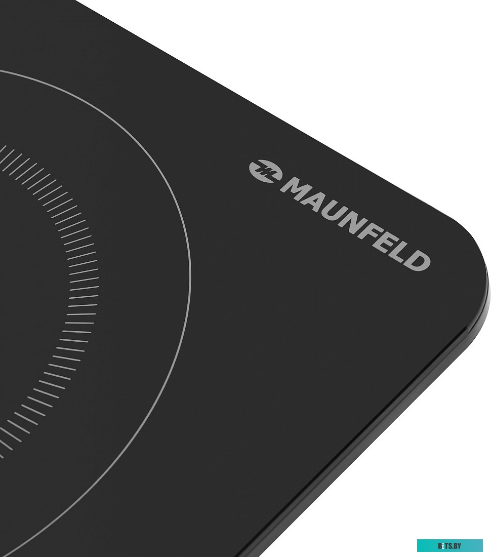 EVI.F291-BK Электрическая домино MAUNFELD/ Домино,  Электрическая индукционная настольная плитка, сенсорное управление, таймер, замок от детей, черная