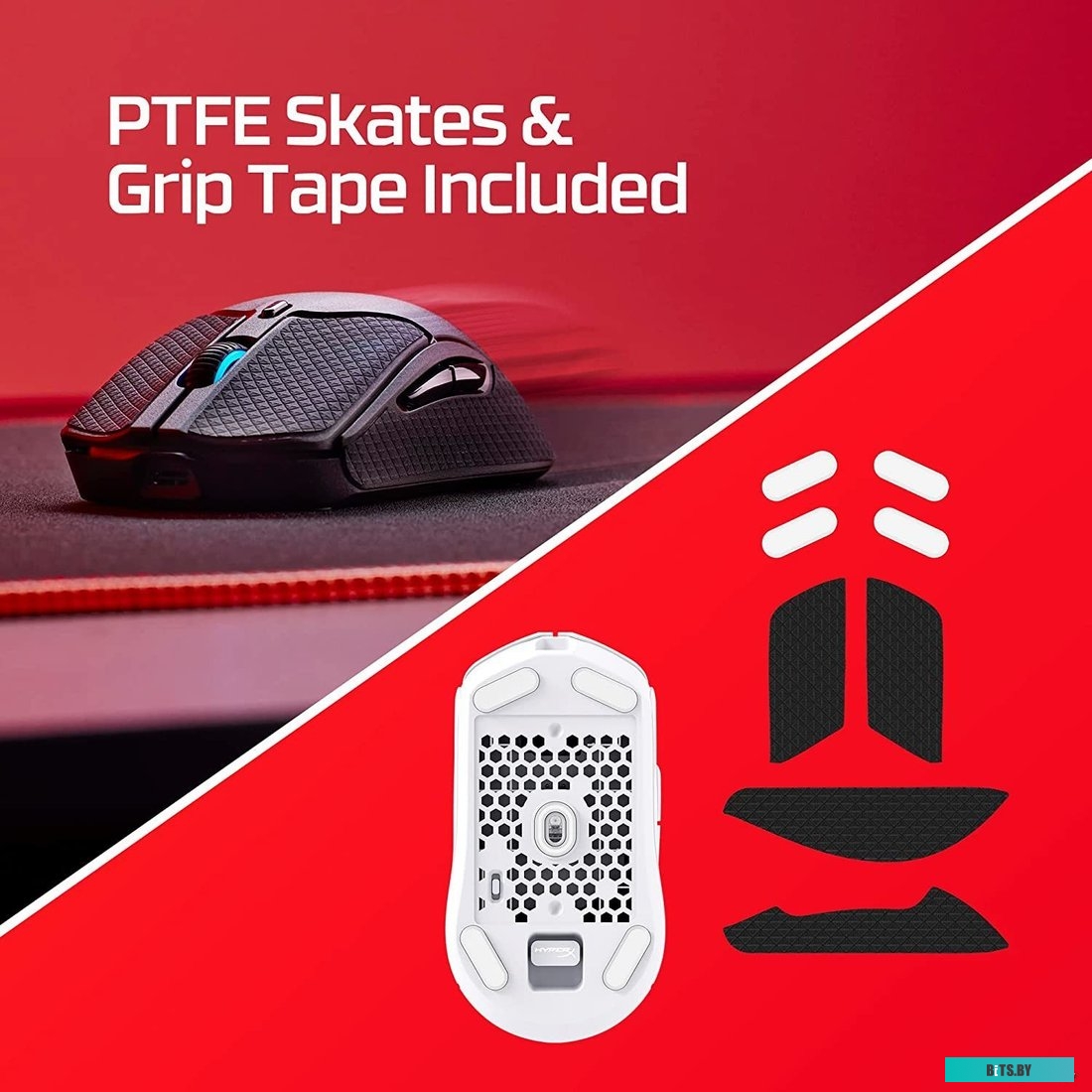 Мышь HyperX Pulsefire Haste 2 Wireless 6N0A9AA