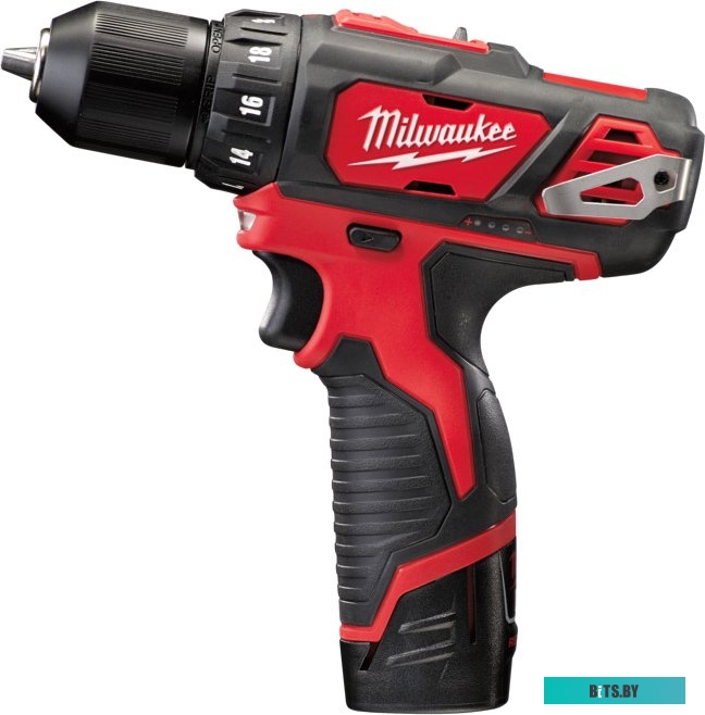Milwaukee M12 BDD-202C 4933441915 (с 2-мя АКБ, кейс)