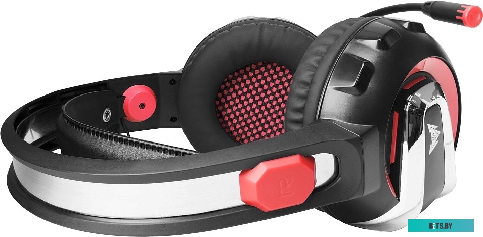 Наушники игровые Crown CMGH-3000 Black&red