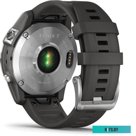 Умные часы Garmin Fenix 7 Solar 47 мм (серебристый/графитовый) <010-02540-01>