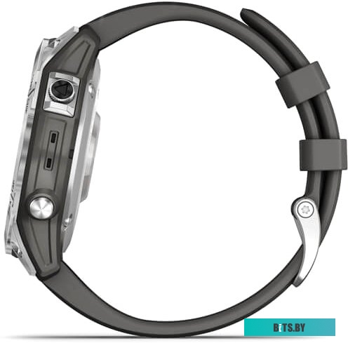 Умные часы Garmin Fenix 7 Solar 47 мм (серебристый/графитовый) <010-02540-01>