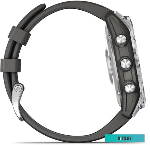 Умные часы Garmin Fenix 7 Solar 47 мм (серебристый/графитовый) <010-02540-01>