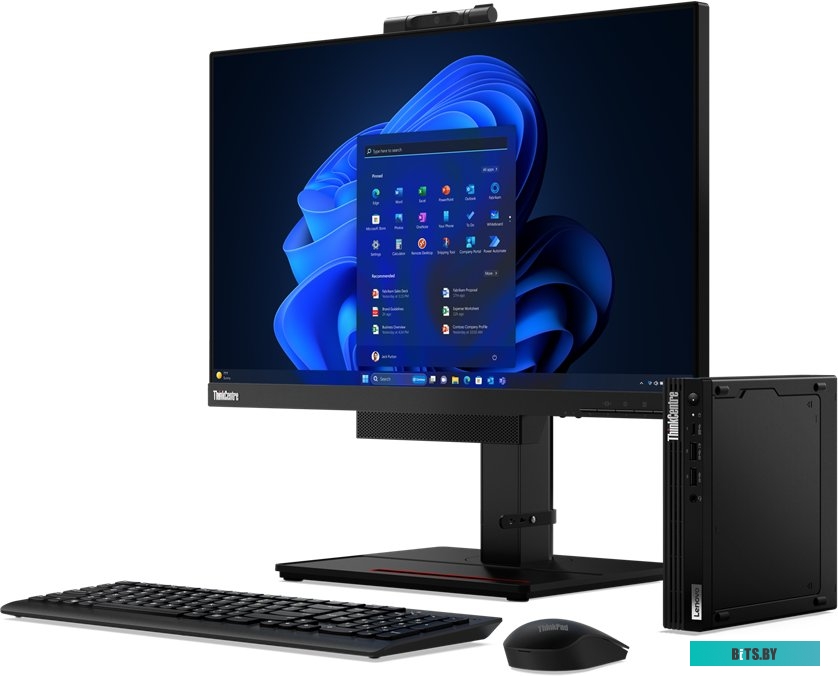 12E4S7K900 Неттоп Lenovo ThinkCentre Tiny M70q-4,  Intel Core i5 13400T,  DDR4 8ГБ, 512ГБ(SSD),  Intel UHD Graphics 730,  Windows 11 Professional,  че