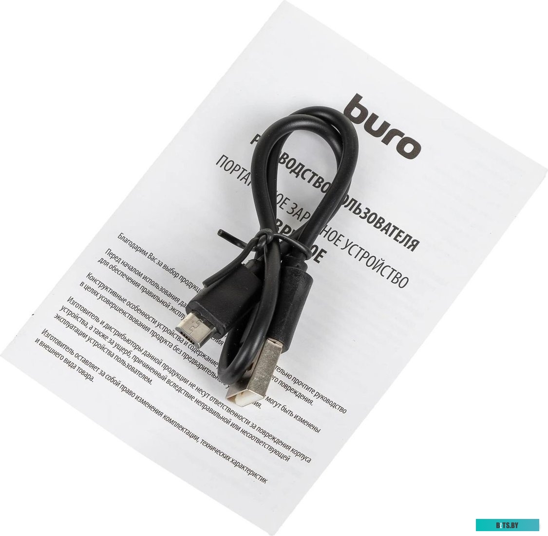 BPW10E10PBK Внешний аккумулятор 10000мАч Buro BPW10E черный