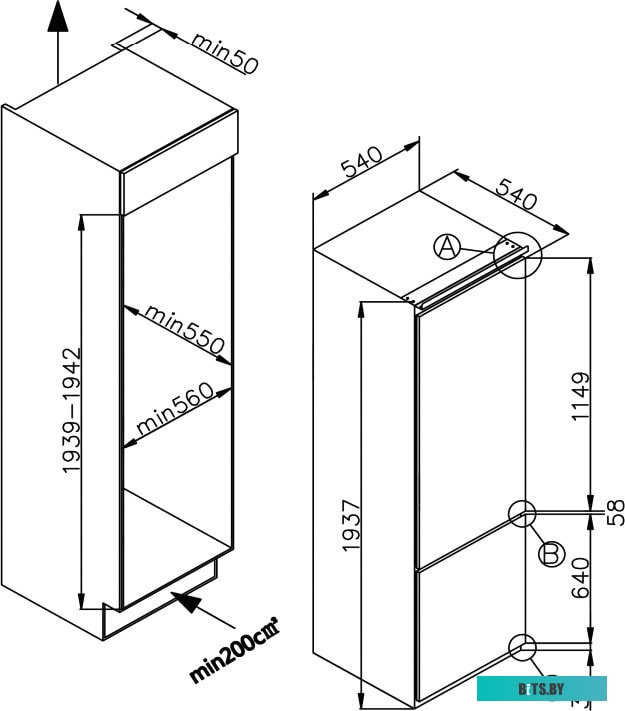 Weissgauff WRKI 195 WNF