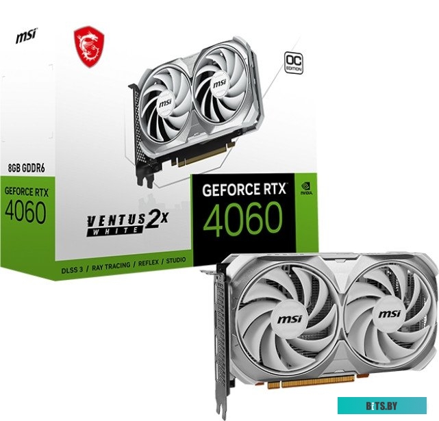 MSI GeForce RTX 4060 Ventus 2X White 8G OC