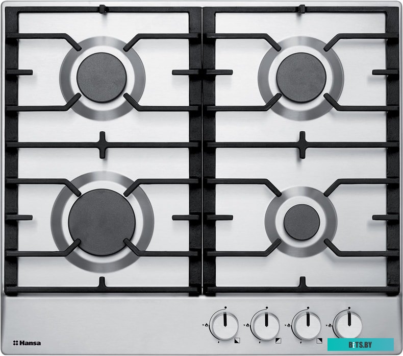 BHGI630301 Газовая варочная поверхность Hansa BHGI630301 нержавеющая сталь