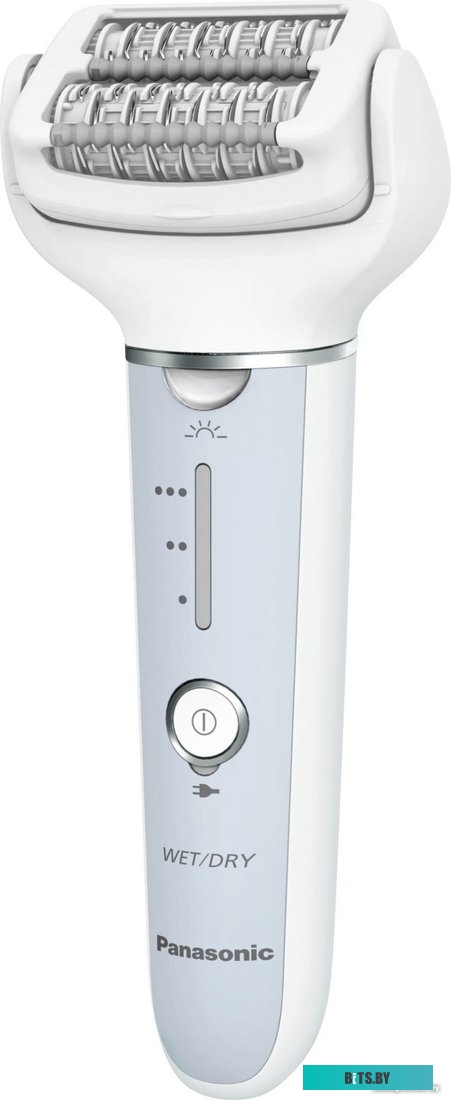 ES-EY90-A520 Эпилятор Panasonic ES-EY90-A520 скор.:3 насад.:10 от аккум. голубой/белый