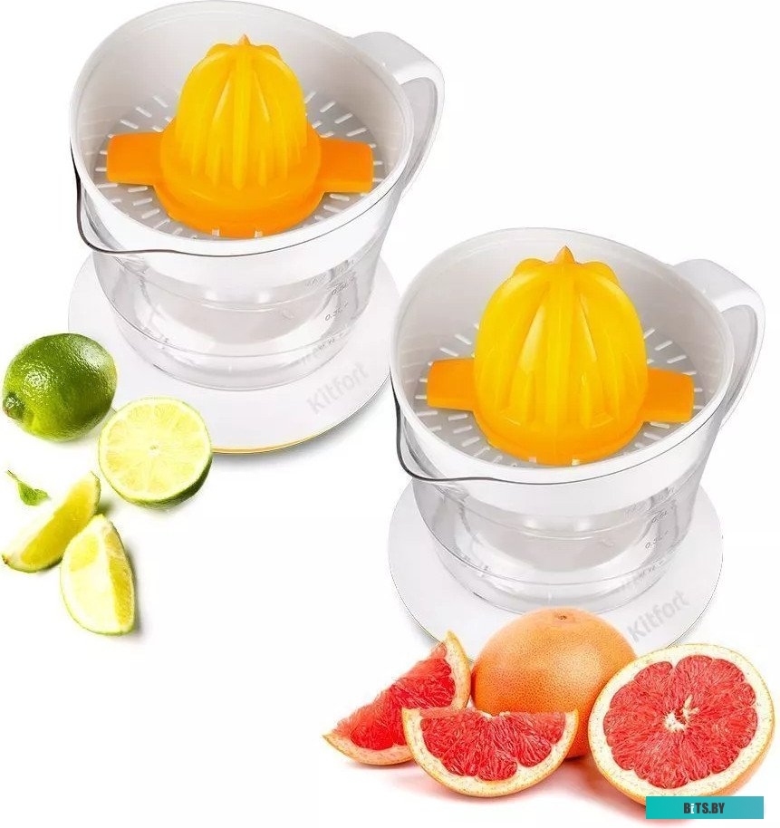 KT-1148-1 Соковыжималка для цитрусовых Kitfort KT-1148-1 бело-желтый