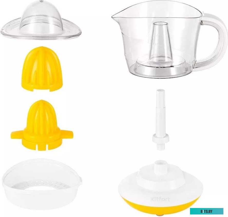 KT-1148-1 Соковыжималка для цитрусовых Kitfort KT-1148-1 бело-желтый